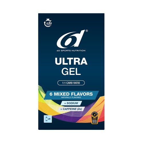 6d Sports Nutrition Ultra Gel Pack
