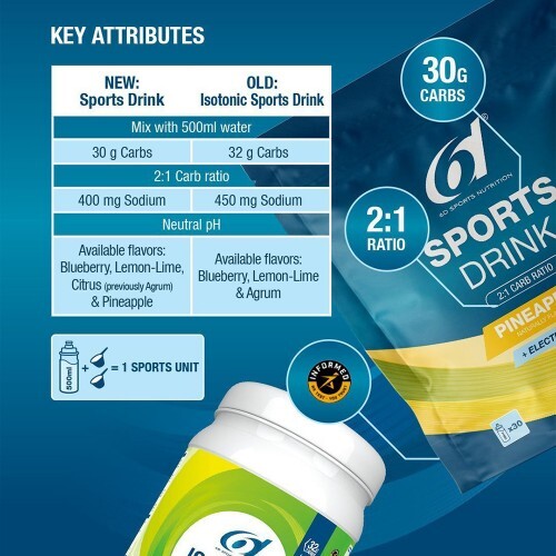 6d Sports Nutrition Sports Drink Unidose
