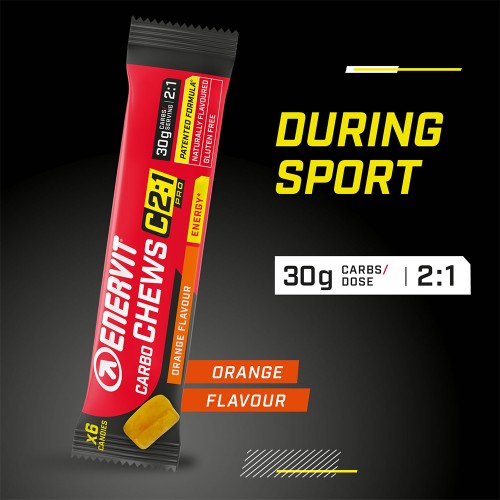 Enervit C2:1 PRO Carbo Chews Orange Enervit C2:1 PRO Carbo Chews Orange