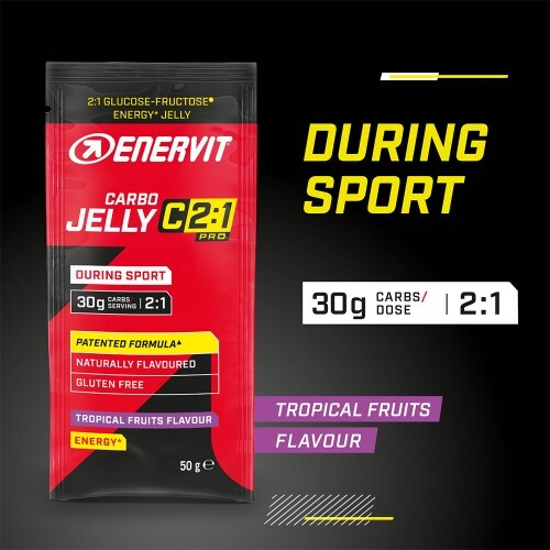 Enervit C2:1 PRO Carbo Jelly Tropical Fruits Enervit C2:1 PRO Carbo Jelly Tropical Fruits