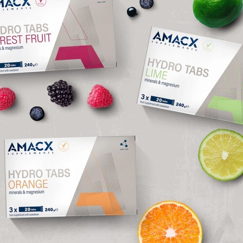 Amacx Hydro Tabs - šumeče tablete z elektroliti